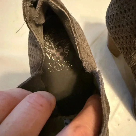 Vince Camuto Zip Up Ankle Boots Booties Shoes Size 6.5 - Picture 4 of 8